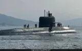 A Pakistani submarine docked at a naval base, symbolizing the challenges facing the nation's submarine program.
