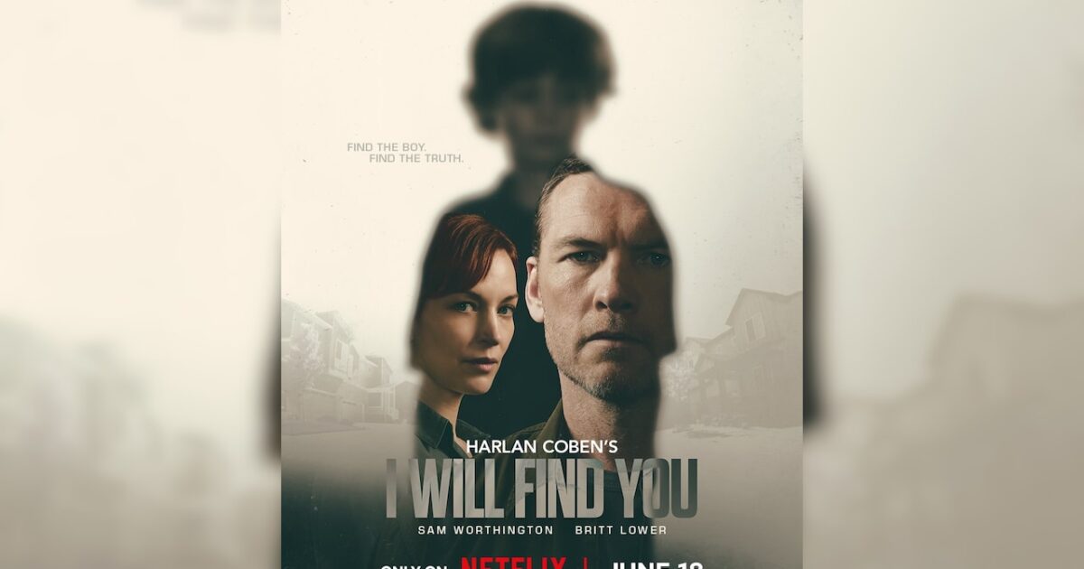 A still from Harlan Coben's 'I Will Find You' on Netflix, showing a tense scene.