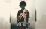 A still from Harlan Coben's 'I Will Find You' on Netflix, showing a tense scene.