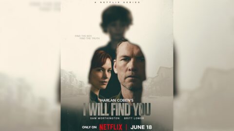A still from Harlan Coben's 'I Will Find You' on Netflix, showing a tense scene.
