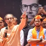 Kiran Landge, political figure, speaking about potential UBT Sena defections in Mumbai BMC.