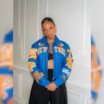 Alicia Keys celebrates at the Knicks victory parade in New York City.