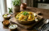 A vibrant collage of various Indian dishes including batata bhaat and bonda, representing the week's food news.
