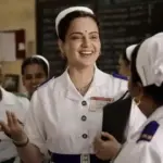 Kangana Ranaut in a still from the movie Bharat Bhhagya Viddhaata.