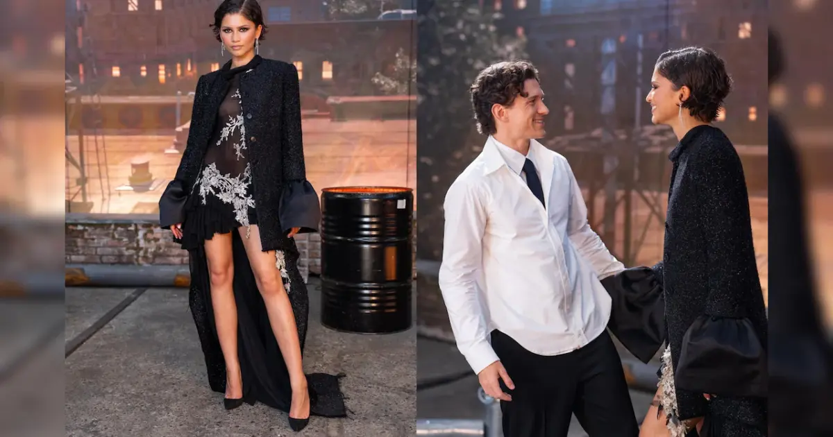 Zendaya McQueen outfit at Spider-Man event