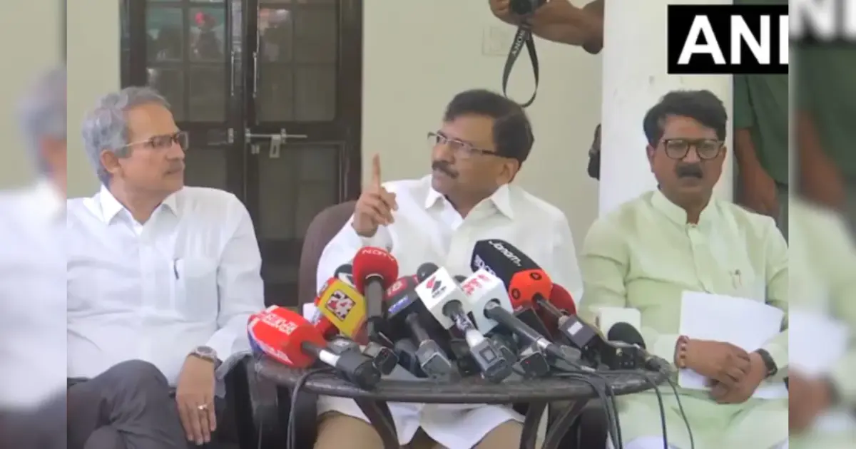 Six Shiv Sena UBT MPs rebel against Uddhav Thackeray, highlighting a Delhi connection.