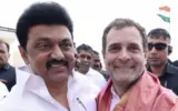 Stalin and Rahul Gandhi exchanging birthday wishes, hinting at political signals.