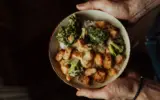 Vibrant display of diverse plant-based Indian dishes, showcasing the plant-based revolution in India.