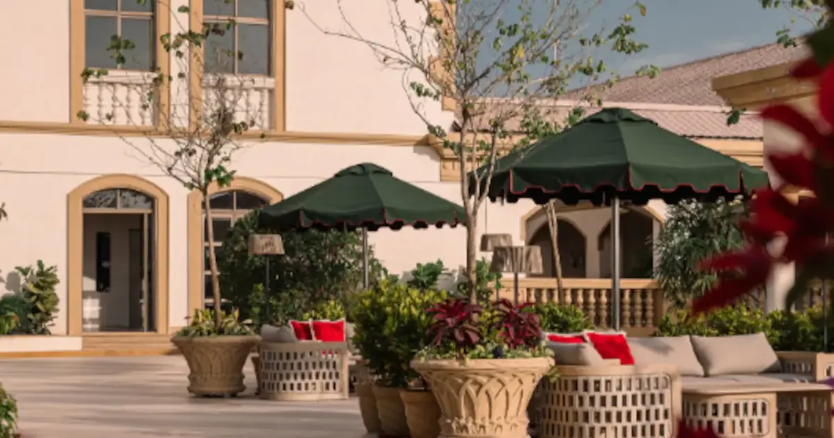 Rosso Pune restaurant interior with elegant seating and wine displays