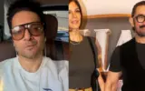 Ali Fazal and Aamir Khan at an event, hinting at potential wedding attendance.