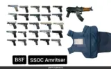 AK-47 rifle and pistols seized near the Indo-Pak border, with an arrest linked to an Australia-based handler.