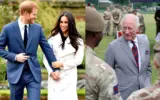 King Charles and Prince Harry in a hopeful reconciliation setting.