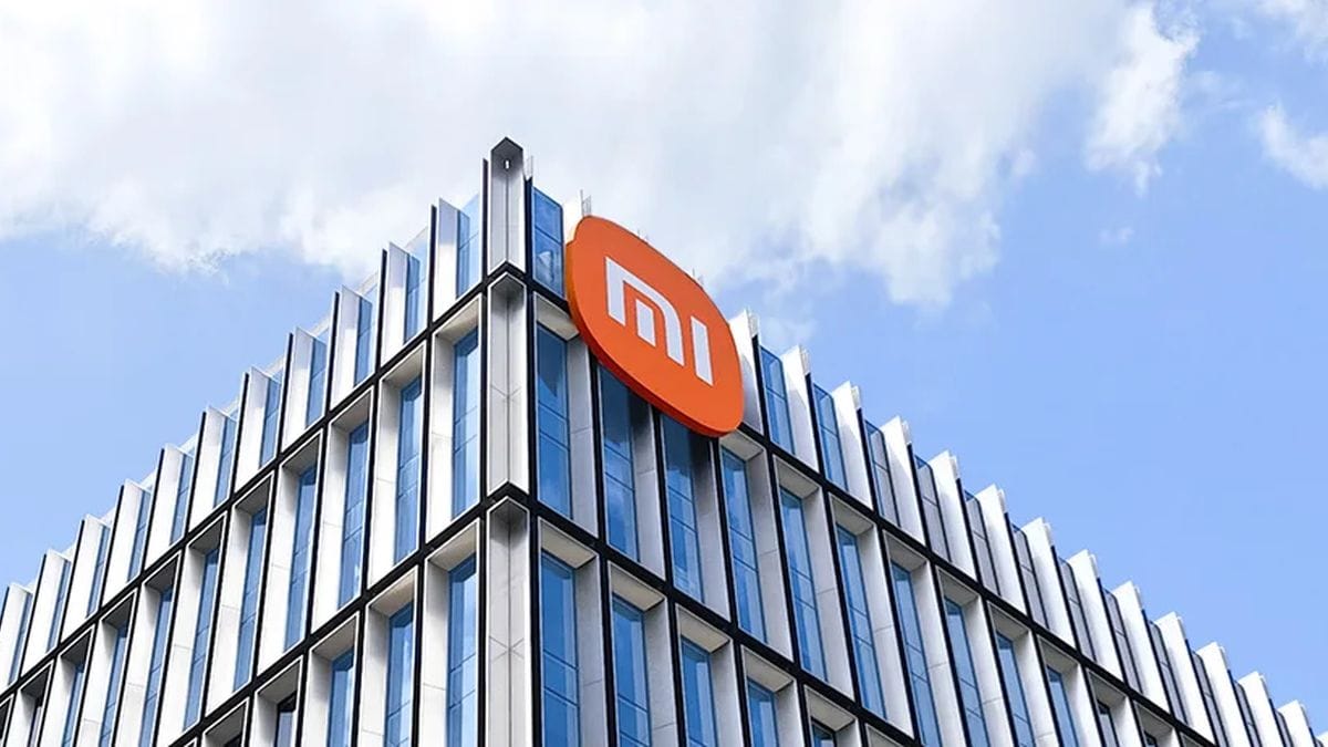 Xiaomi logo with a graphic representing large home appliances like refrigerators and washing machines.