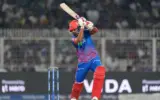 KL Rahul batting during a cricket match, with Rishabh Pant potentially returning to Delhi Capitals.