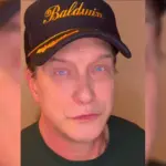 Stephen Baldwin smiling and looking thoughtful
