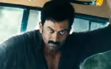 Prithviraj Sukumaran in a tense scene from the I, Nobody trailer