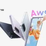 Samsung Galaxy A57 5G smartphone front and back view