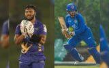 Dickwella and Fernando batting for Sri Lanka A against Afghanistan A in the Tri-Nation Series