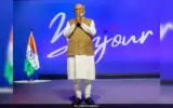 PM Modi announces India's Gaganyaan mission and space station plans in Paris, highlighting a new era of space exploration.