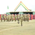 Indian Army peacekeepers receiving UN medals for their service in DR Congo, Sudan, and South Sudan.
