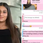 Screenshot of Siya Goyal's Snapchat message mentioning a 'wedding that won't happen', a key piece of evidence in the Pune murder case.