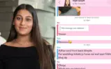 Screenshot of Siya Goyal's Snapchat message mentioning a 'wedding that won't happen', a key piece of evidence in the Pune murder case.