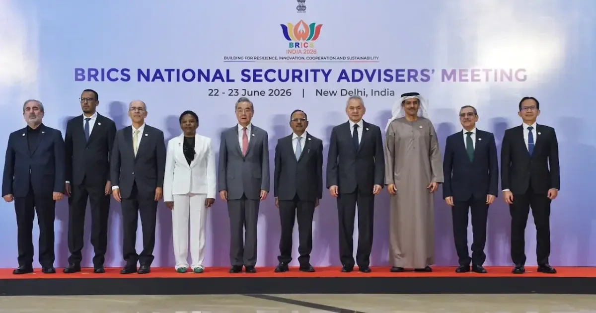 BRICS security meeting in New Delhi 2024 discussing global challenges.