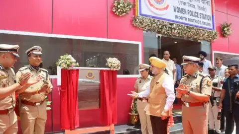 Delhi all-women police station inaugurated to combat crimes against women and children.