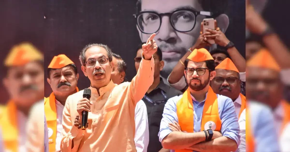 Kiran Landge, political figure, speaking about potential UBT Sena defections in Mumbai BMC.