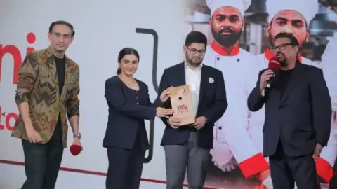 Aminia restaurant interior decorated for the NDTV Food Awards 2026