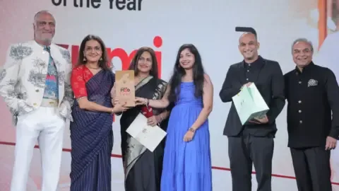 Izumi restaurant interior with elegant Japanese decor, showcasing its award-winning ambiance.