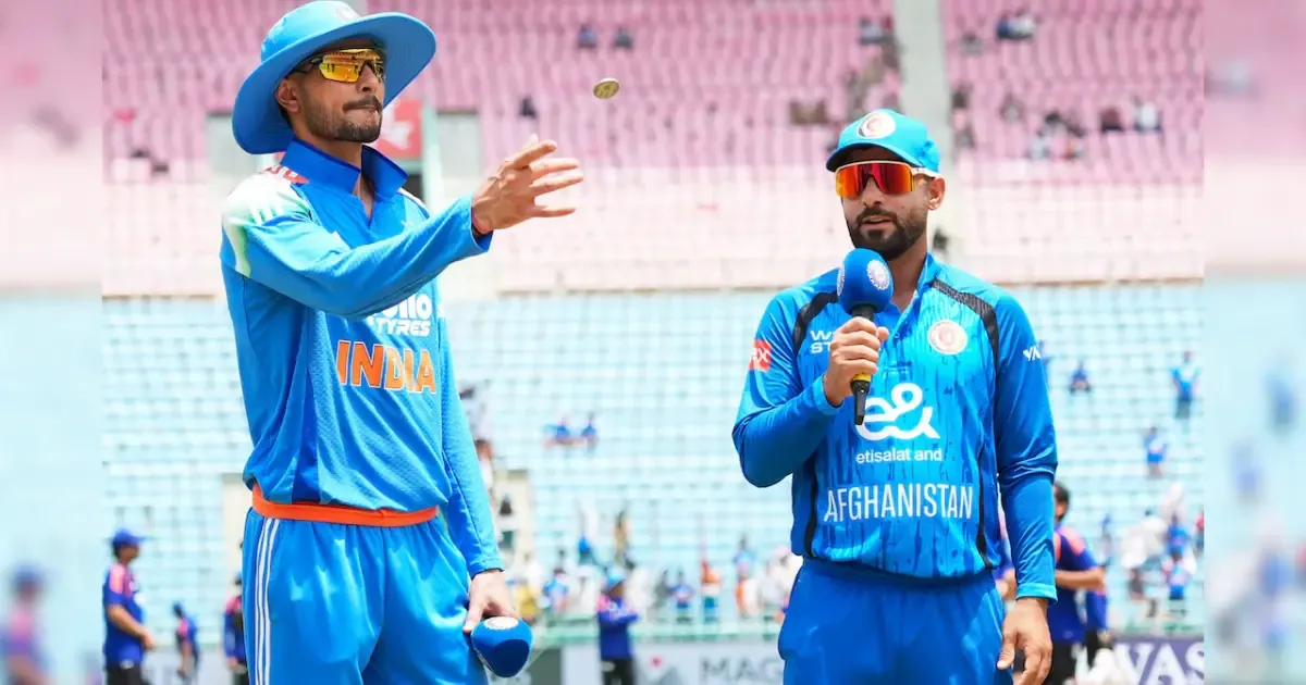 Yashasvi Jaiswal batting during the India vs Afghanistan 3rd ODI in Chennai