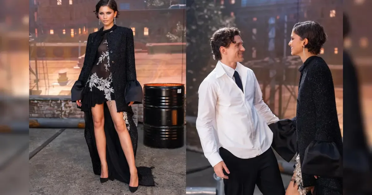 Zendaya McQueen outfit at Spider-Man event
