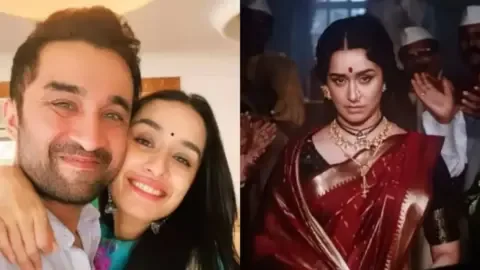 Siddhant Kapoor looking emotional while watching the Shraddha Kapoor leaked Eetha teaser.