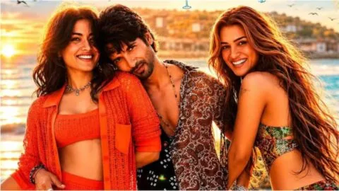 Cocktail 2 box office Day 2 collection update with lead actors Shahid Kapoor, Rashmika Mandanna, and Kriti Sanon.