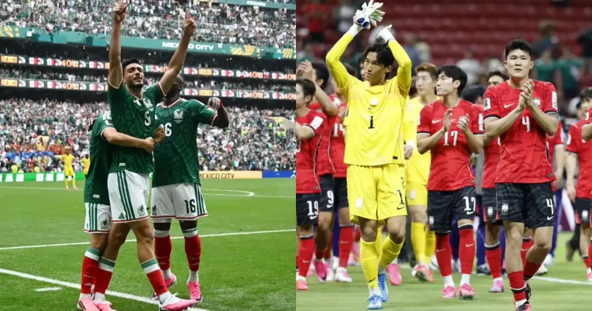Mexico vs South Korea FIFA World Cup 2026 Group A match action