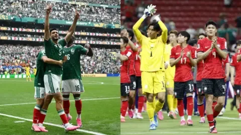 Mexico vs South Korea FIFA World Cup 2026 Group A match action