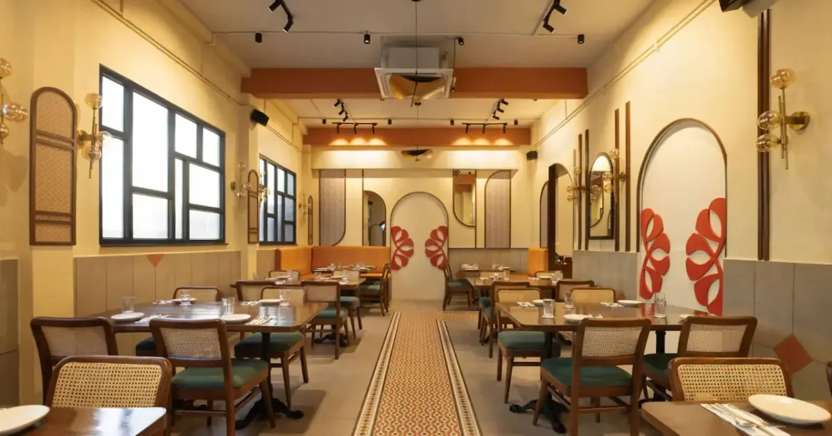 Modern Indian cuisine served at a progressive Indian restaurant in Chennai