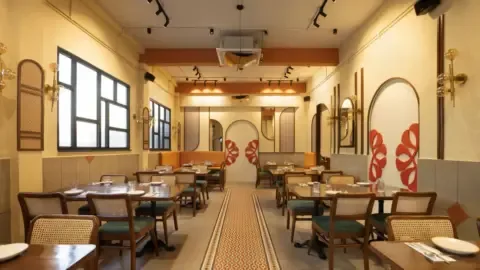 Modern Indian cuisine served at a progressive Indian restaurant in Chennai