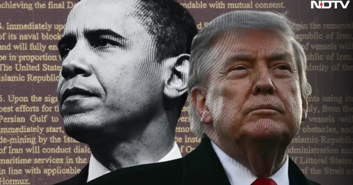 Comparison of US Iran deal under Trump and Obama, with a focus on 2026 memorandum.