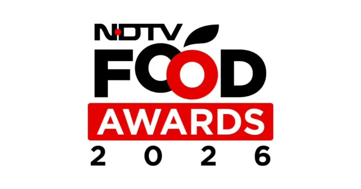 NDTV Food Awards 2026 winners celebrating on stage