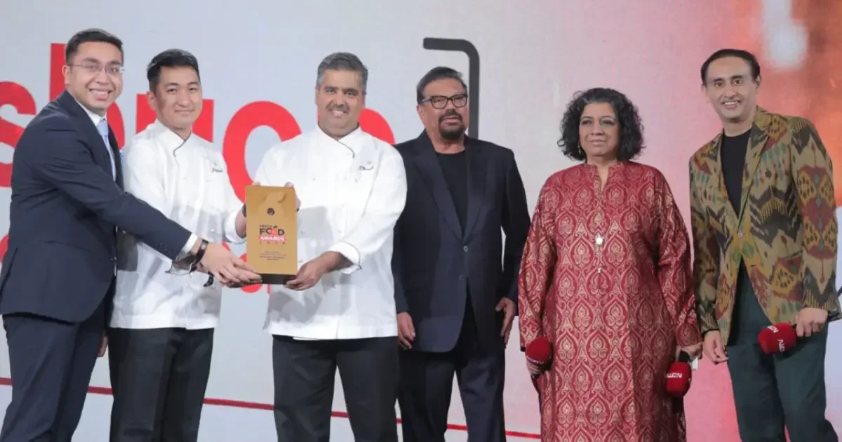 Baoshuan at The Oberoi Delhi, recognized as the Best Chinese Restaurant at the NDTV Food Awards 2026.