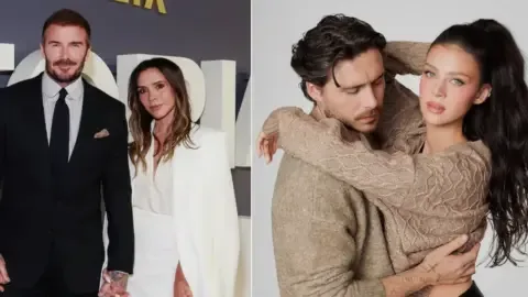 Brooklyn Beckham in his new advert, humorously referencing his past photography failures.