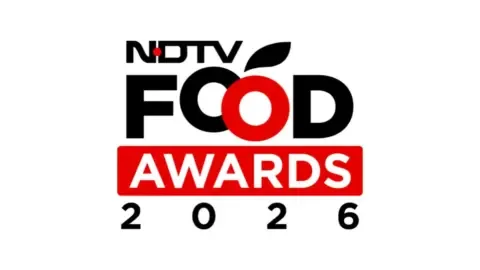 NDTV Food Awards 2026 logo with celebratory elements