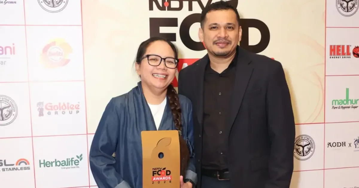 Seefah restaurant team celebrating winning Best Asian Restaurant at NDTV Food Awards 2026