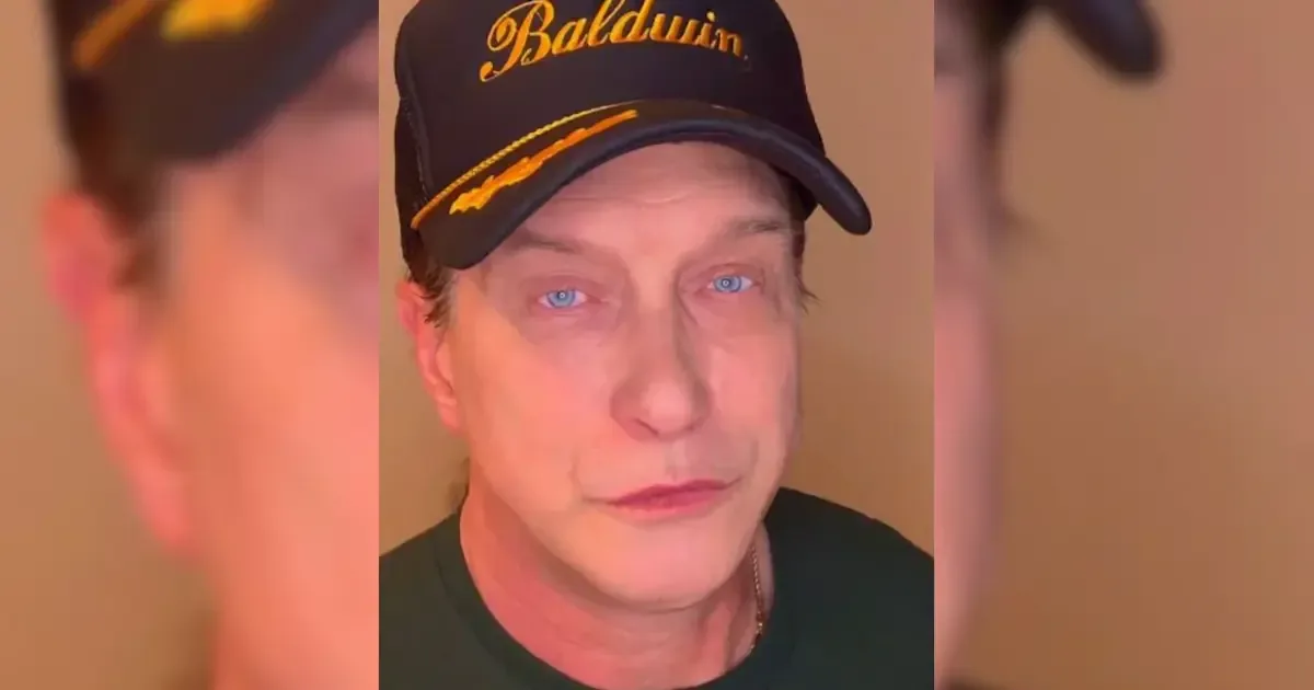 Stephen Baldwin smiling and looking thoughtful