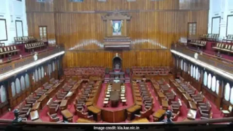Congress celebrating victory in Karnataka Legislative Council elections, highlighting cross-voting setback for BJP-JD(S) alliance.