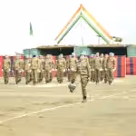 Indian Army peacekeepers receiving UN medals for their service in DR Congo, Sudan, and South Sudan.