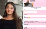 Screenshot of Siya Goyal's Snapchat message mentioning a 'wedding that won't happen', a key piece of evidence in the Pune murder case.