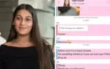 Screenshot of Siya Goyal's Snapchat message mentioning a 'wedding that won't happen', a key piece of evidence in the Pune murder case.